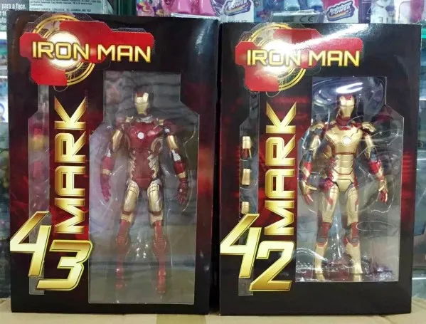 action figure iron man mark 42
