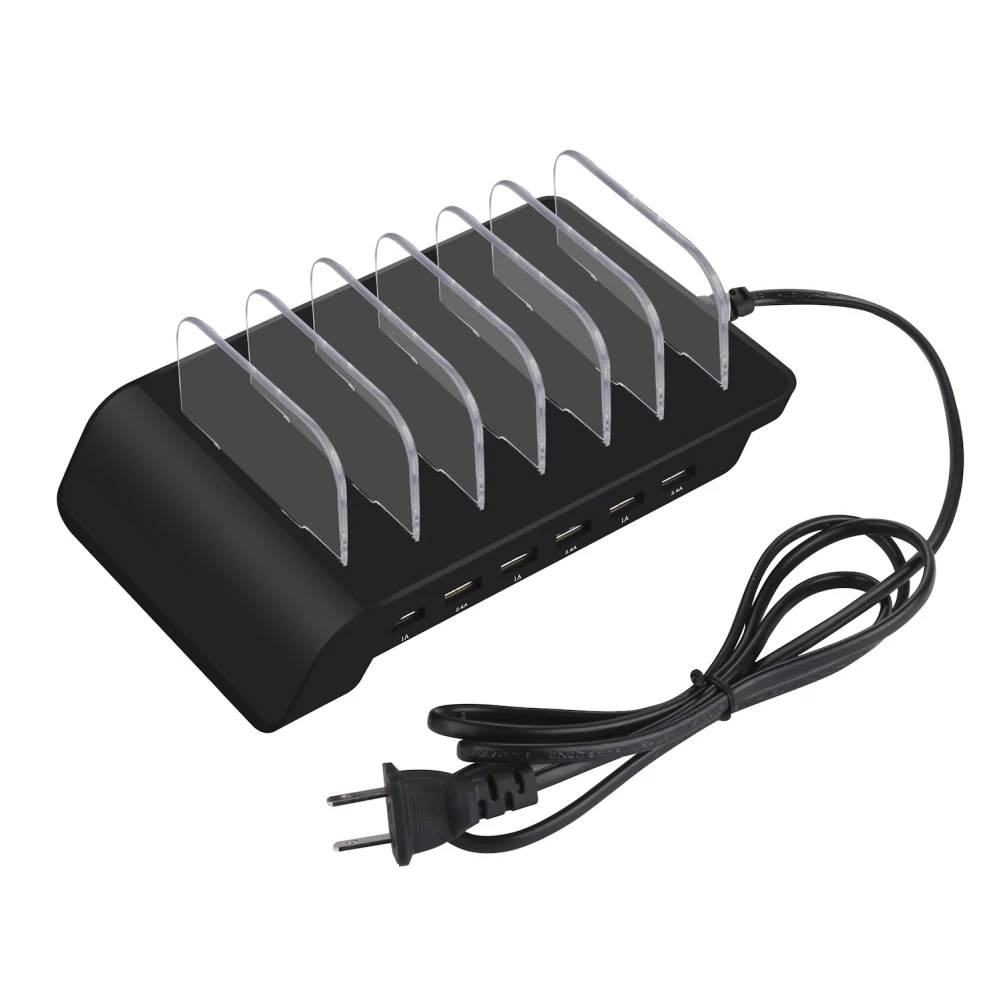 

6 Ports USB multi fast Charger for iphonex/xr/xs/7/8/6/6s/se samsung galaxy s8/9/7 plus Mobile Phone Travel Charging stand dock
