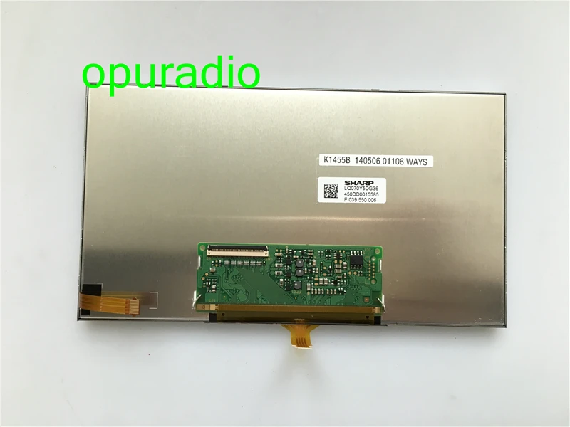 7-дюймовый ЖК-дисплей LQ070Y5DG36 с сенсорной панелью для автомобильной GPS-навигации