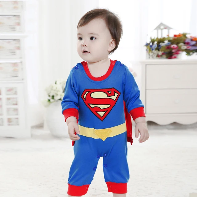 Superman Baby Jumpsuit Super Cute Baby Boy Girl Clothes Be Girls All