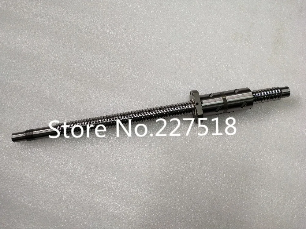 US $142.00 Ball Screw DFU3205 RM3205 500 550 600 650 700 800 900 1000 1500mm Ballscrew With Double Ball Nut BKBF25 End Machined CNC Parts