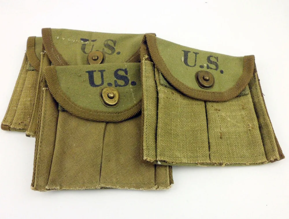 10 шт. WWII США армии M1 карабин чехол M1 патронташ