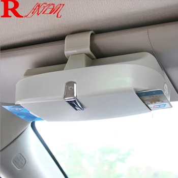 

Car Sunglasses Holder Glasses Case Storage Box Car Auto Interior For Volvo XC70 S90 XC90 S80L XC40 XC60 V60 V40/Renault Koleos
