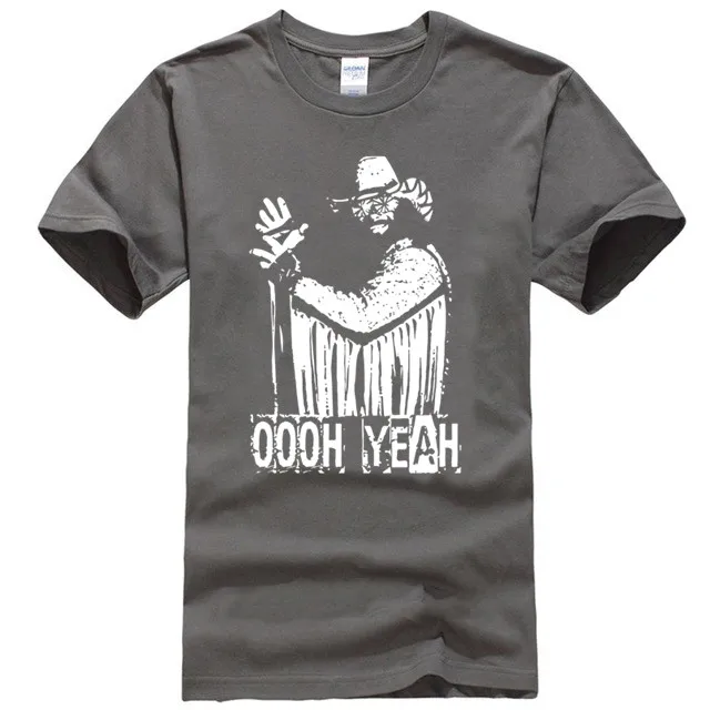 الطنانة قمصان راندي سافاج مفتول العضلات رجل OOOH نعم المصارعة رجل هيرين تي شيرت مجسم الطنانة قمصان راندي سافاج مفتول العضلات رجل OOOH نعم المصارعة رجل هيرين تي شيرت مجسم