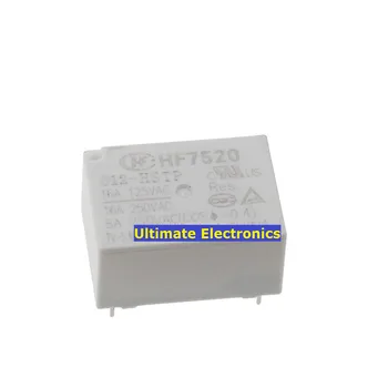 

5PCS HF7520-012-HSTP HF7520/012-HSTP Normally open high load 4 feet 16A relay