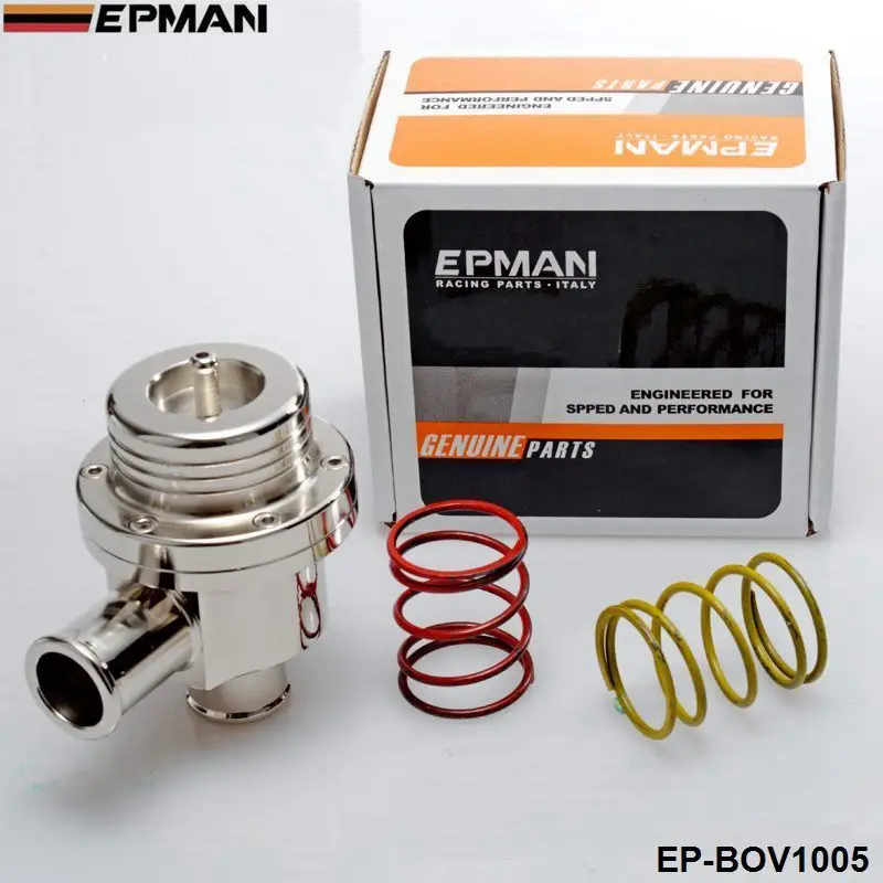 Выдувной клапан 25 мм BOV (4bar) для VW silver ( 2 пружины 14PSI и 7PSI) Стандартный|blow off valve|blow valve