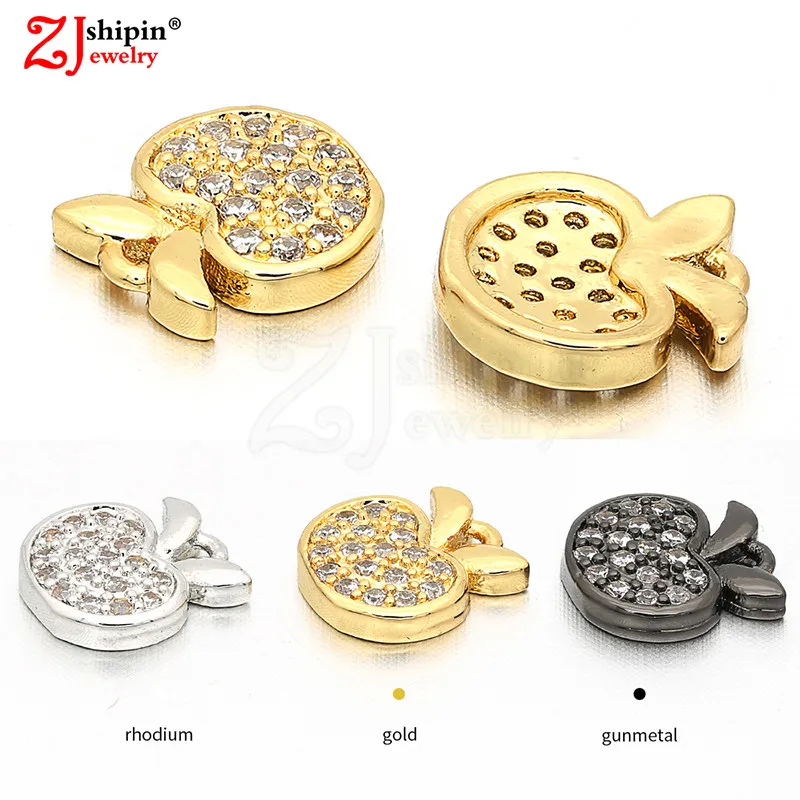 

2018 Luxury Boutique Cubic Zirconia CZ Necklace Pendant Jewelry Accessories DIY Leather Beaded Bracelet Earrings Making