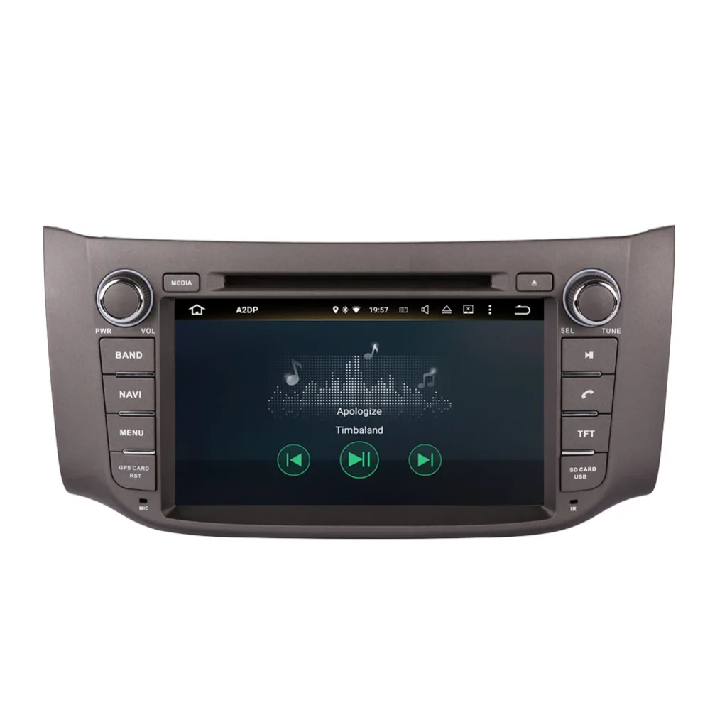 Perfect Android 8.0 Octa Core Car PC GPS Radio Stereo Head Unit with Bluetooth For Nissan Sylphy/Sentra/B17/Pulsar 2012-2016 Wifi DAB+ 2