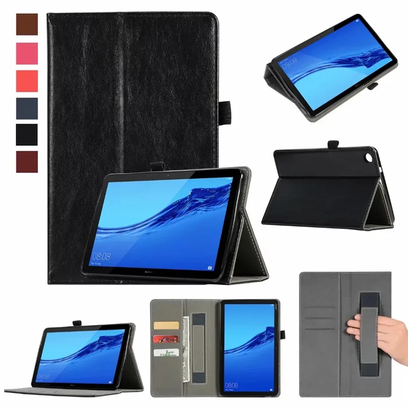 

For Huawei MediaPad M5 Lite 8.0 T5 8'' Case JDN2-W09HN AL00HN Premium Leather Cover Funda For Huawei Honor Pad 5 8.0