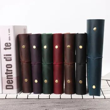 

Hot Sale Classic Business Notebook A5 Personal A7 Genuine Leather Cover Loose Leaf Notebook Travel Journal Sketchbook Planner