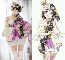 LoveLive! Карта SR Тодзе Нозоми Фея Пробуждение Косплей маскарадные костюмы для взрослых костюмы на Хэллоуин для женщин S-L