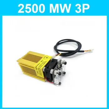 

2500mW 445nm 3P laser 12V Blue Laser Module ,With TTL/PWM,2.5W Can Control Laser Power And Adjust Focus