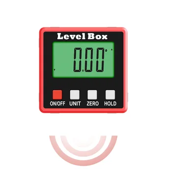 

360 Mini Digital Inclinometer Aluminum Alloy Magnetic Base Levels Meter With Backlight Level Measuring Instruments Protractor
