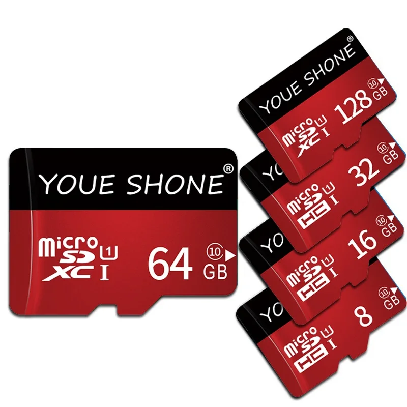 Дешевый Высокоскоростной Класс 10 Micro SD карты, смарт карты памяти 8 GB 16 GB 32 ГБ, 64 ГБ и 128 Гб карты памяти Внутренний накопитель для телефона tablet DVR