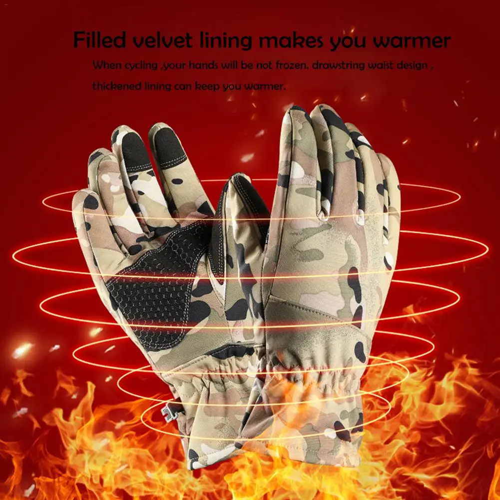 Winter Waterproof Windproof Gloves Snow Gloves Ski Warm Full Finger Ski Gloves For Outdoor Motorcycle Cycling Winter Waterproof Windproof Gloves Snow Gloves Ski Warm Full Finger Ski Gloves For Outdoor Motorcycle Cycling