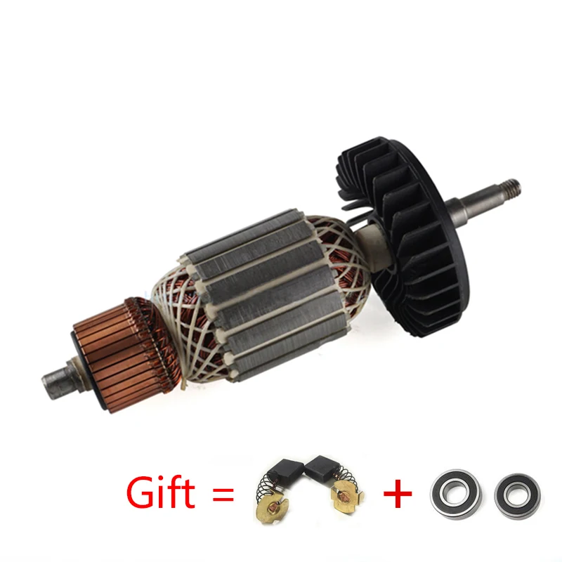 

AC220-240V Armature Rotor Replace for MAKITA 9067 9067S 9069 9069S 9069X 9067F 9069F 180 Anchor motor Angle Grinder