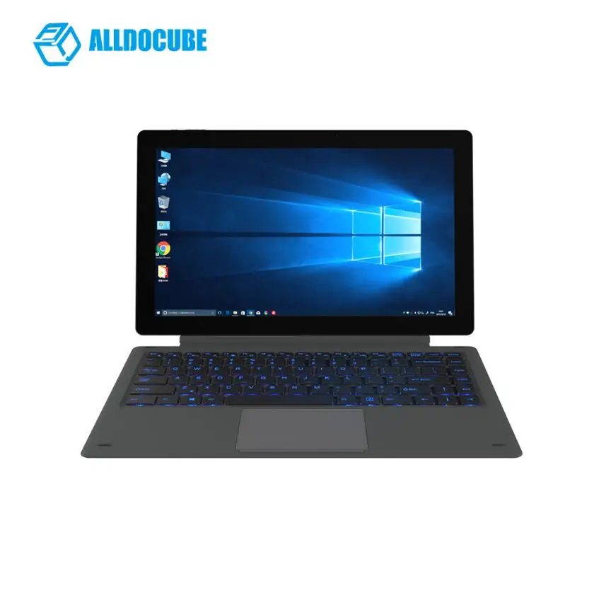 

Alldocube Knote8 2 IN 1 Tablet PC 13.3 Inch Full View 2560x1440 IPS Windows10 intel Kabylake 7Y30 8GB RAM 256GB ROM Micro HDMI