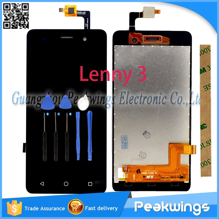 

Lenny3 LCD Screen For Wiko Lenny 3 LCD Display Screen Digitizer Touch Panel Assembly