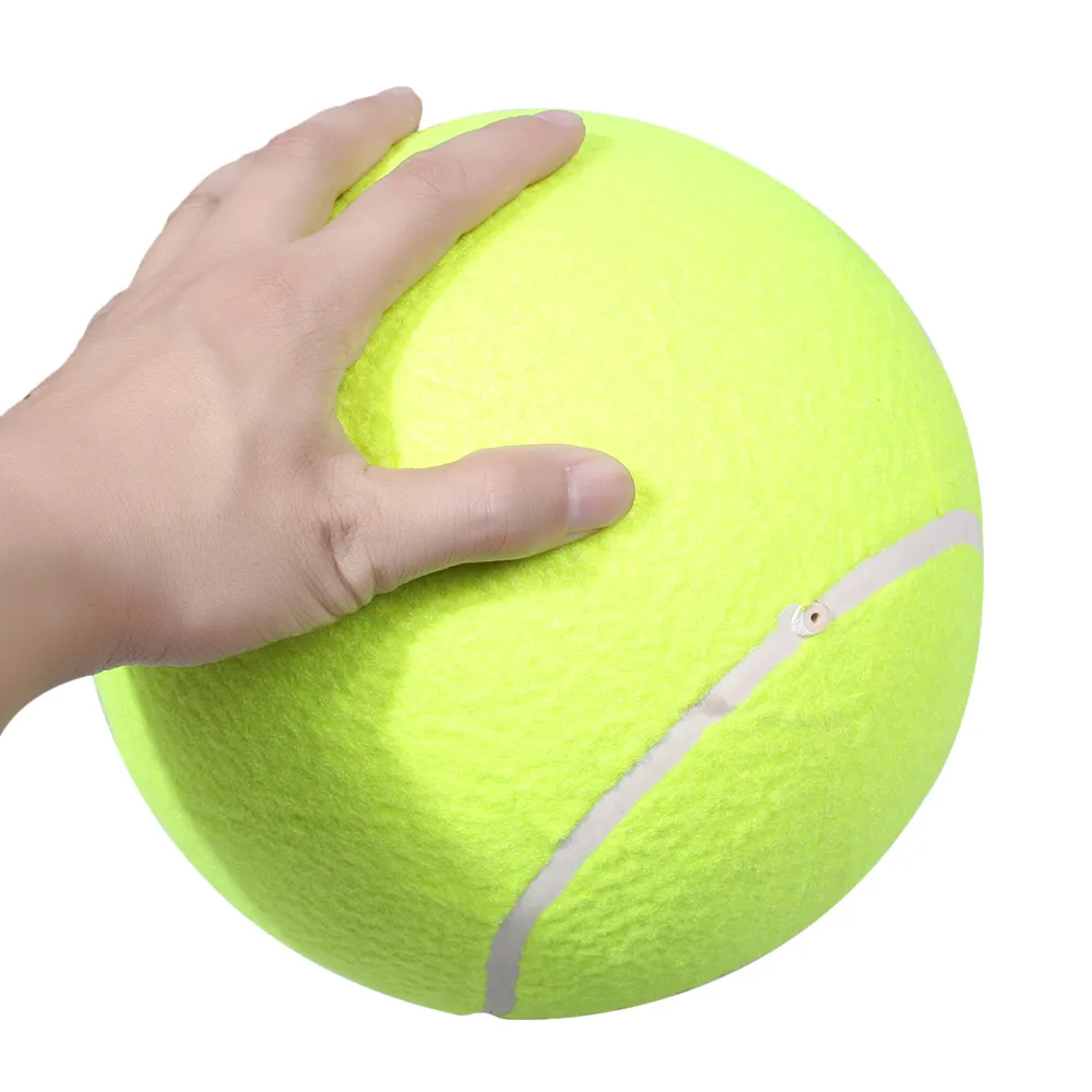 1PC 24CM Big Inflatable Tennis Ball Giant Pet Toy Tennis Ball Dog Chew