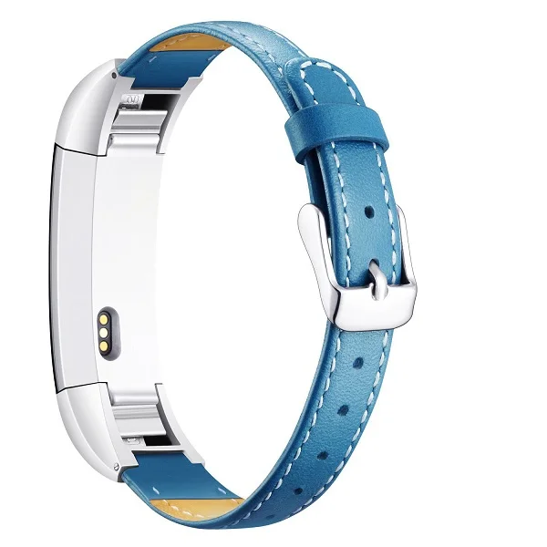 Для Fitbit Alta Band, роскошный ремешок из натуральной кожи, сменный ремешок, браслет для Fitbit Alta Tracker, высококачественный ремешок для браслета - Цвет ремешка: Style 2 Blue