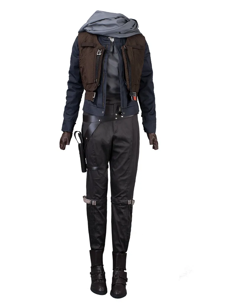 

Rogue One: A Star Wars Story heroine Jyn Erso Coaplay Costume & Shoes mp003532