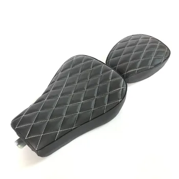 

Motorcycle Solo Front Driver Seat and Rear Passenger Seat Cushion For Harley Sportster Forty Eight XL1200 883 72 48