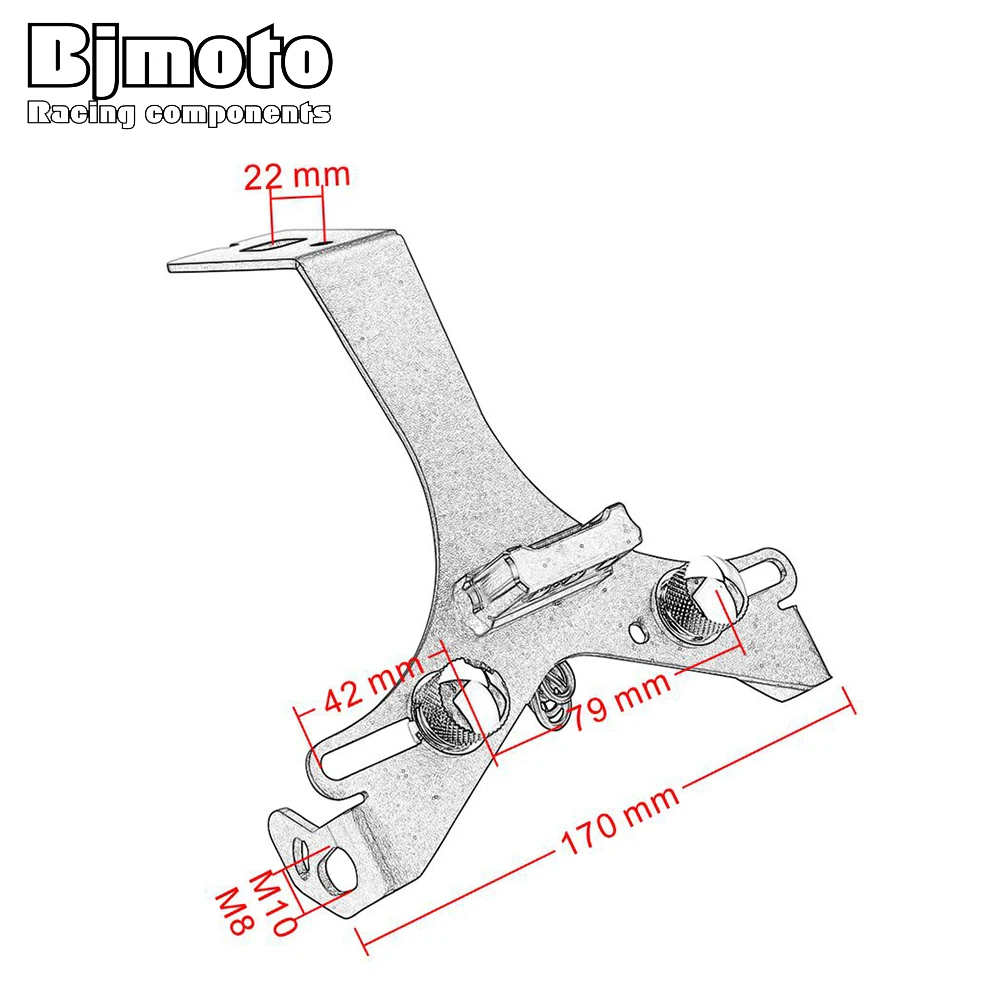 Подсветильник вка для номерного знака мотоцикла Ducati 848 1098 1098S|Номерной знак| |