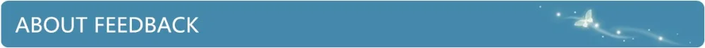 9.ABOUT FEEDBACK