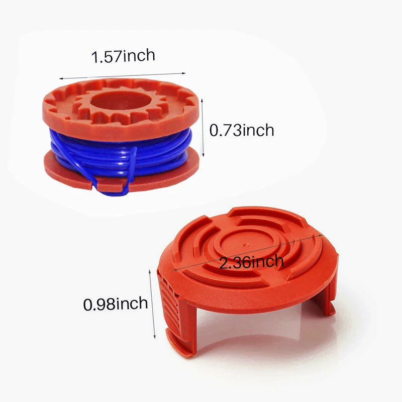 

Complete Spool Cutting Head Replacement Cap Cover For WORX WA0010 Spools Nylon Mowing Strimmer Line Mower Accessories
