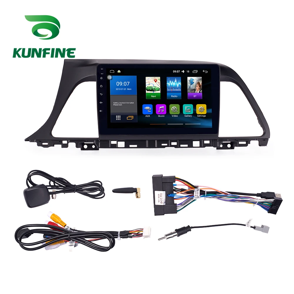 

Octa Core 1024*600 Android 8.1 Car DVD GPS Navigation Player Deckless Car Stereo for Hyundai Sonata 2015-2017Radio Headunit WIFI