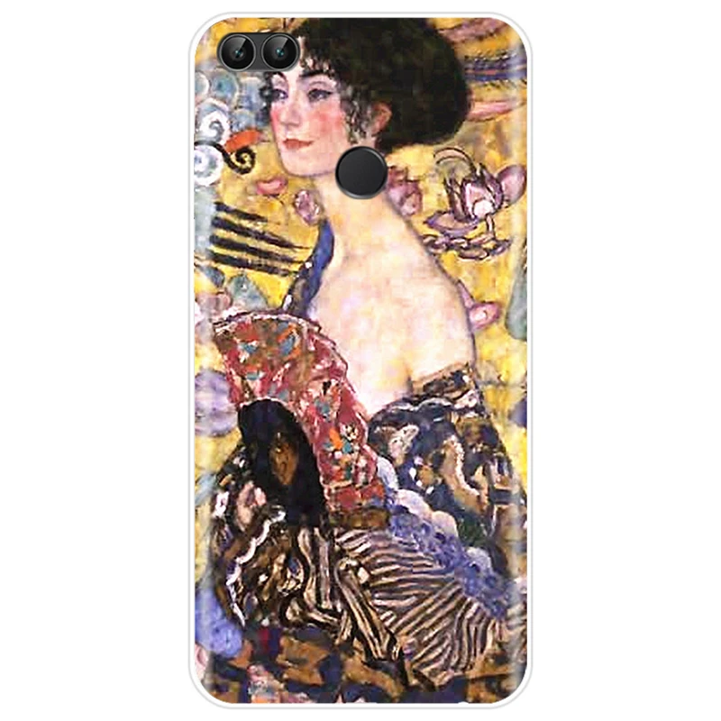 Мягкий силиконовый чехол-книжка Kiss by Gustav Klimt из ТПУ чехол для Huawei P9 P10 P20 PLUS P20 P30 PRO P8 P9 P10 P20 P30 lite P smart