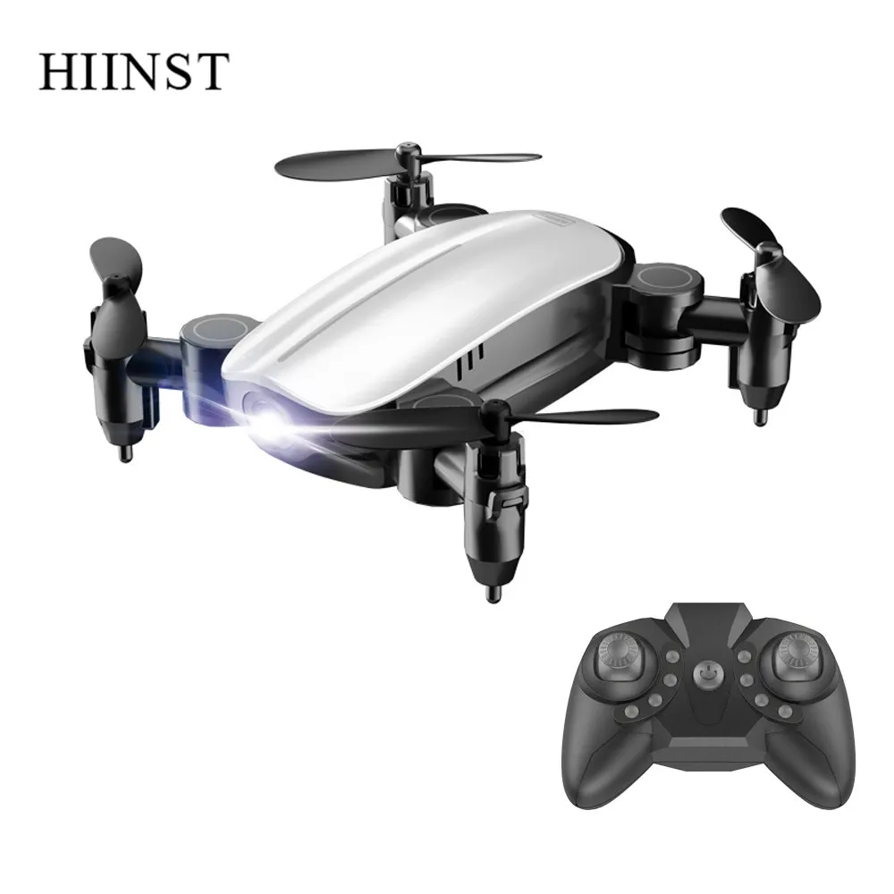 

Hiinst 2.4G 6-Axis Mini RC Infra Induction planes Quadcopters Drone With LED Foldable Aitude Hold Remote Control RC Helicopter