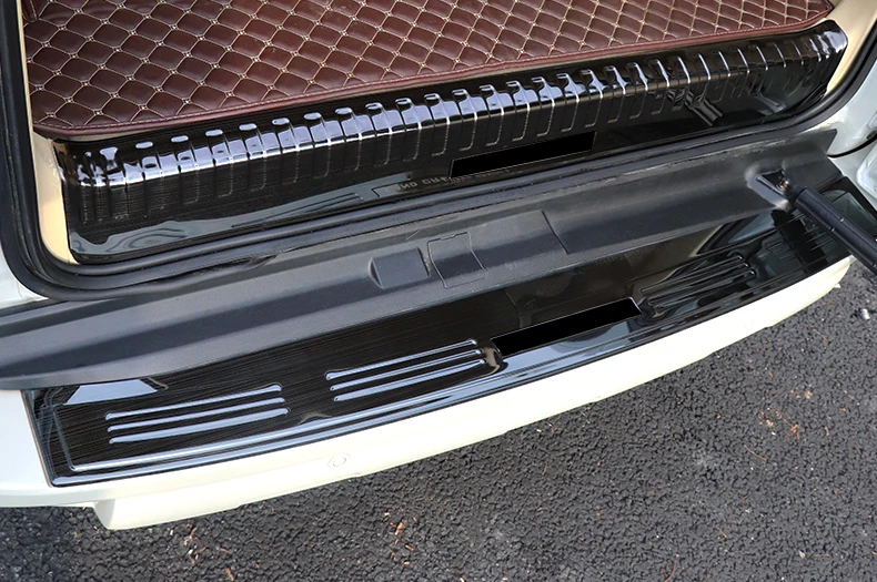 Задняя Крышка багажника потертости protectiveplate для Toyota Land Cruiser Prado FJ150 2010 2012 2013 2014 2015