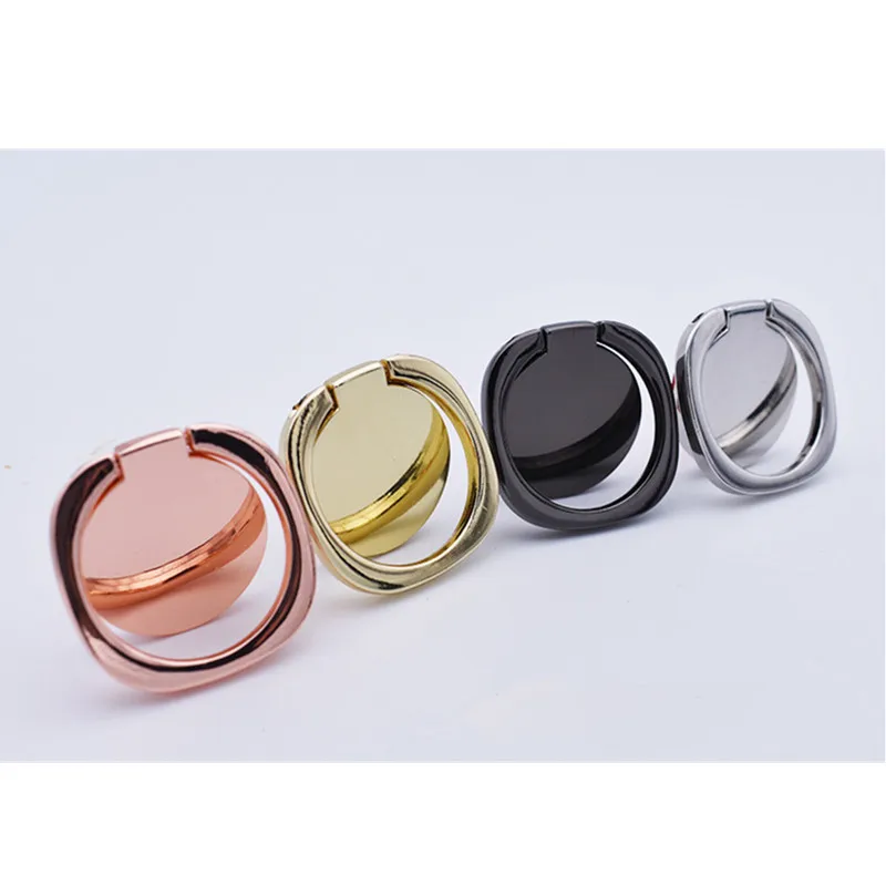 Metal Finger Ring Holder For iPhone 8 7 6 Plus Samsung Phone Ring Mobile Phone Holder Stand For Magnetic Car Phone Holder Stand