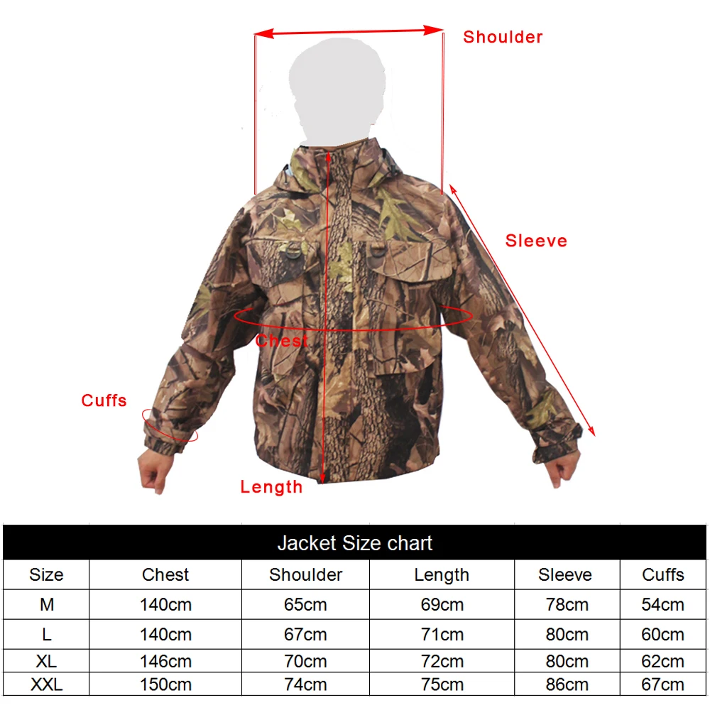 Новая уличная камуфляжная Мужская водонепроницаемая болотная куртка для ловли нахлыстом дышащая охотничья одежда болотная куртка одежда для рыбалки
