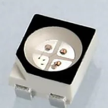 2000 шт. RGB светодиодный SMD диоды 4-штырьковые 3528 SMD для светодиодная RGB панель Diod разноцветный диод 4 штырька 3528 1210 RGB светодиодный Диод общий анод