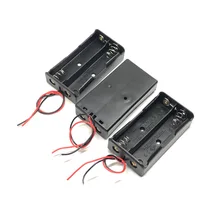 ^#Cheap 400pcs/lot MasterFire New Box Holder For 2 x 18650 Black With Wire Leads Plastic Battery Storage Case Cover Box ^#Cheap 400pcs/lot MasterFire New Box Holder For 2 x 18650 Black With Wire Leads Plastic Battery Storage Case Cover Box
