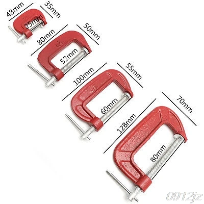 1 шт. c-зажим g-зажим сверхмощный металлический деревообрабатывающий ручной плотник тиски инструмент C90A Прямая поставка