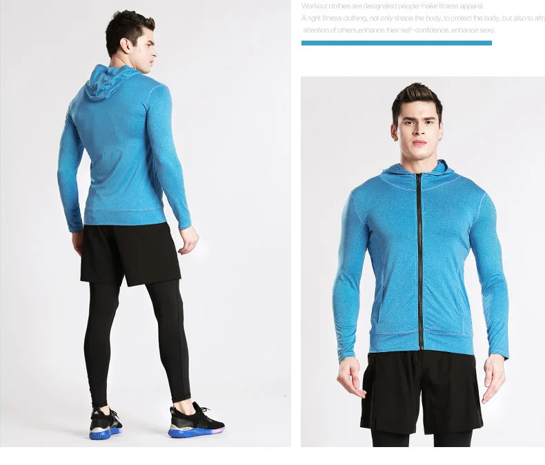 New Winter Warm Tracksuit Men Hooded Hoodie Mens Sports Baseball Jerseys Zipper Sweatshirt Long Sleeve Jacket Fitness Hoodies  1