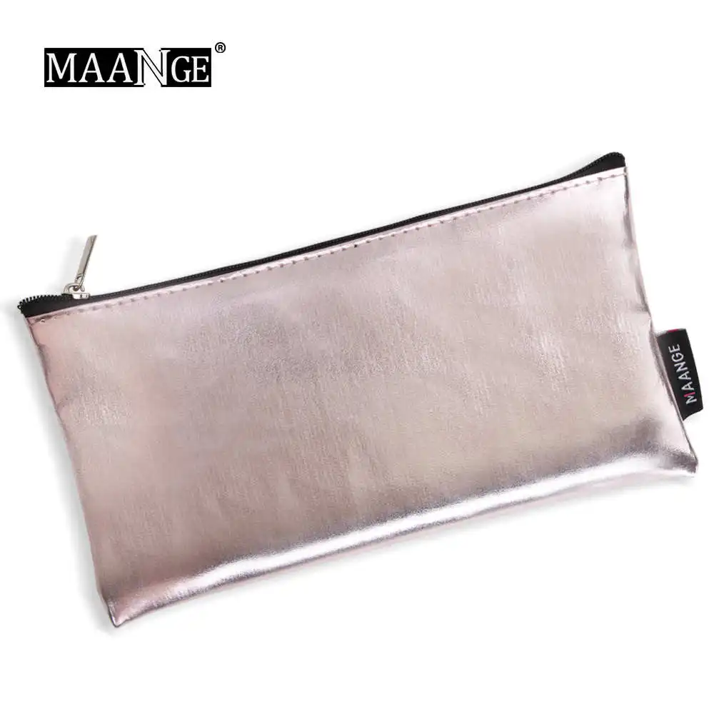 MAANGE Makeup Brushes Bag Female Travel Toiletry Organizer Beauty Make Up Cosmetic Pouch Women Clutch Handbag Purses Pencil Case