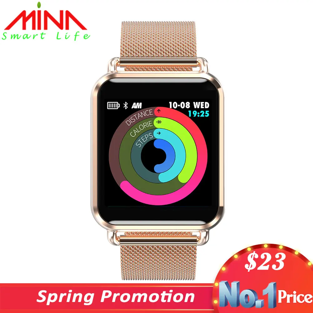 

Q3 Smart watch Men Dynamic Blood Oxygen Pressure Pedometer Fitness Tracker Heart Rate APP Custom Dial Smartwatch