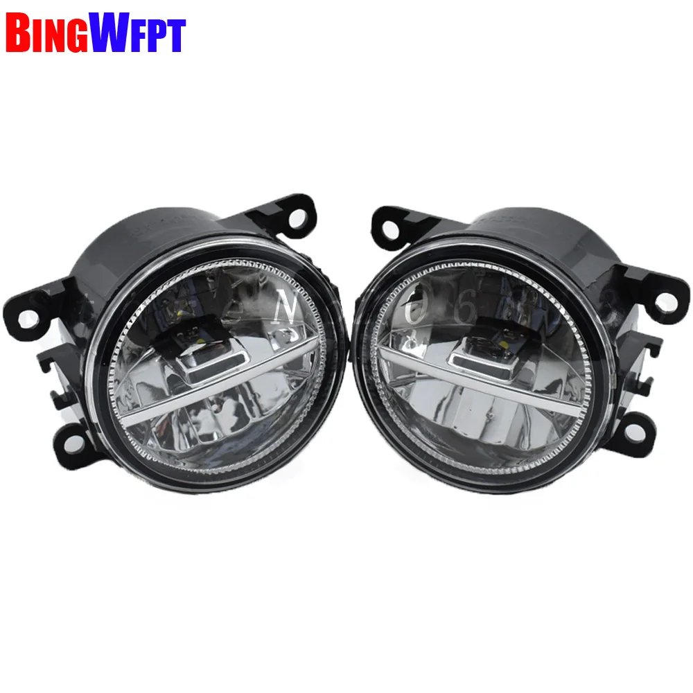 Fog Lamp Assembly Super Bright Fog Light For Peugeot 208 2014 2015 LED