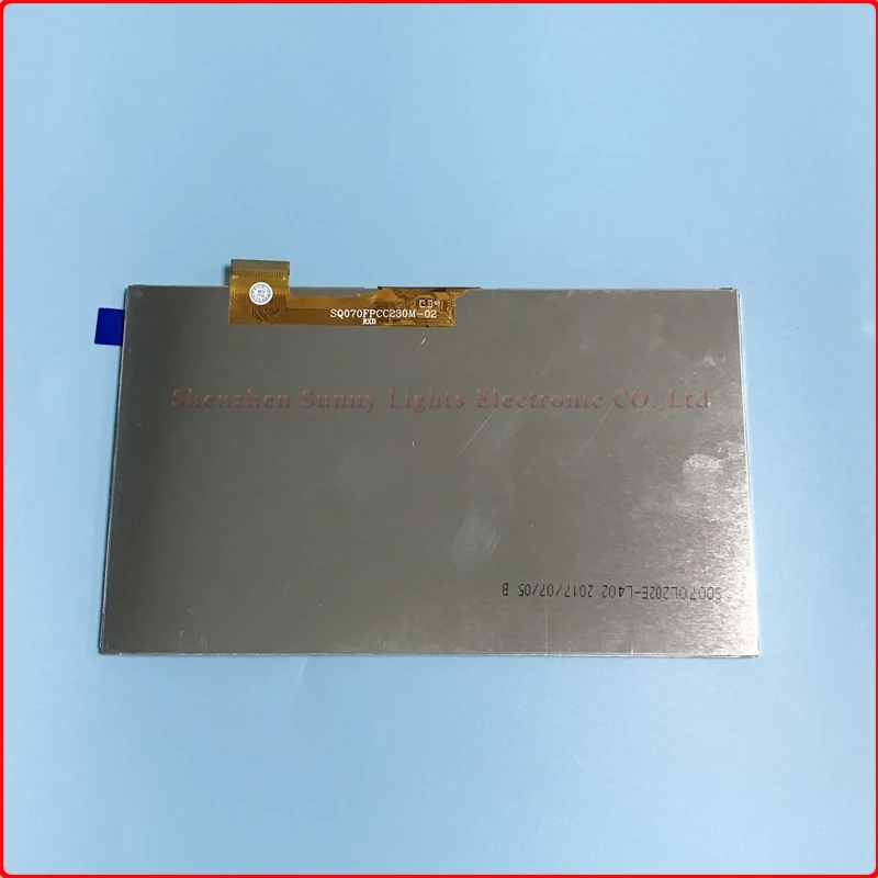 

SQ070FPCC230M-02 New LCD Screen Panel for Changhong H702-3G new authentic version 4GBLCD internal display screen 163x97mm