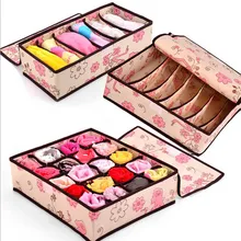 3Pcs/Set Storage Box Sock Bra Underwear Ties Drawer Closet Drawer Organizer Storage Box Home Storage Fabric Organization