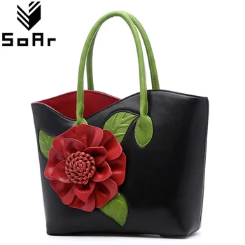 

Luxury Handbags Women Bags Designer Brand Floral Women Messenger Shoulder Bag Women Leather Handbags Vintage Ladies Totes Large