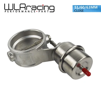 

WLR RACING - NEW vacuum Activated Exhaust Cutout 2''51MM or 60mm or 2.5" 63mm Close Style Pressure: about 1 BAR WLR-ECV01/02/03