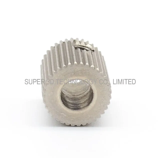 2pcs/lot Makerbot Prusa i3 3D Printer Extruder Kits Feeding Wheel Extruder MK8 Drive Gear
