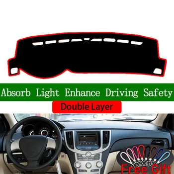 

Double Layer Car Stickers For CHERY A3 2012 Dashboard Cover Car Accessories Interior Anti-UV Car Decals