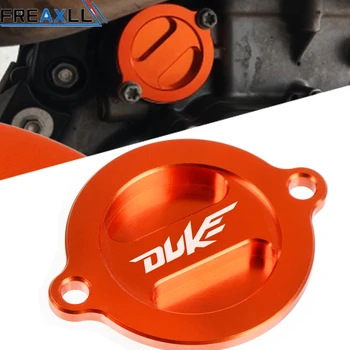 

Motorcycle Accessories Engine Oil Filter Cover Wheel Tire Caps For KTM DUKE125 200 990 Duke390 2013-2018 duke 690 2008 2009