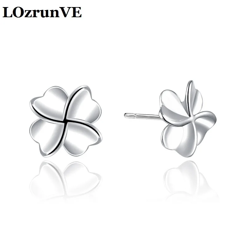Aros реального Для женщин Lozrunve 2018 S925 изделия инкрустированные Модные корейский